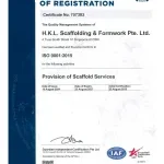 H.K.L. SCAFFOLDING & FORMWORK PTE LTD company logo